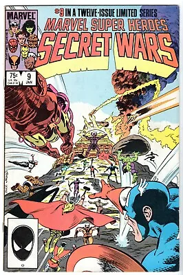 Buy Marvel Super Heroes Secret Wars #9, Near Mint Minus Condition • 7.91£