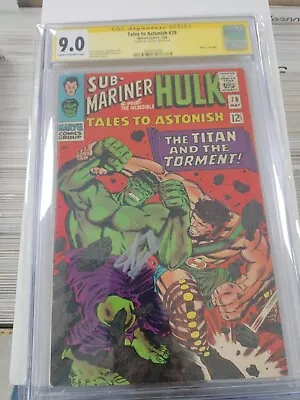 Buy Tales To Astonish 79 Cgc Signature Series 9.0 Signed By Stan Lee • 679.92£