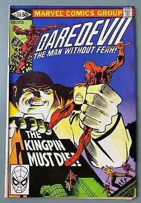 Buy Daredevil #170 (1981) 1st App Kingpin In Daredevil Title!  KINGPIN MUST DIE!  • 29.96£