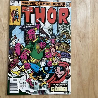 Buy Thor #301  Marvel Comics Newsstand Edition • 19.86£