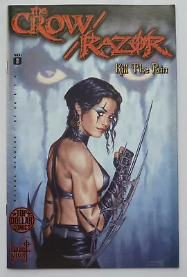 Buy The Crow Razor Kill The Pain #0 - 1st Printing London Night October 1998 VF- 7.5 • 11.95£