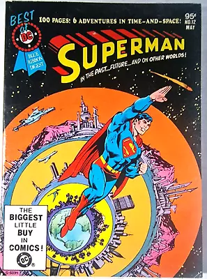Buy Superman 12 Comic Pocket Book DC Blue Ribbon Digest Series 100 Pages • 12.99£