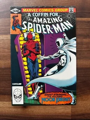 Buy 1981 Marvel Amazing Spider-Man #220 Moon Knight • 8£