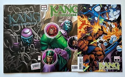 Buy KANG THE CONQUEROR #2 (NM), A, B, And Second Printing C Cover Lot, Marvel 2021 • 4.13£