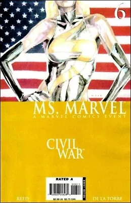 Buy Ms. Marvel #6 Oct 2006 Arana Captain America Iron Man Marvel Comic Book 1 • 1.59£