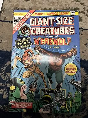 Buy Giant Size Creatures #1 (1974) - 1st Tigra! Werewolf By Night! • 8£