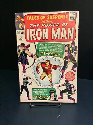 Buy Tales Of Suspense #57 (1964, 1st Hawkeye) - Marvel Comics Mcu - Hot Key! • 348.30£