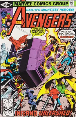 Buy AVENGERS #193 F/VF, Direct, Marvel Comics 1980 Stock Image • 5.56£