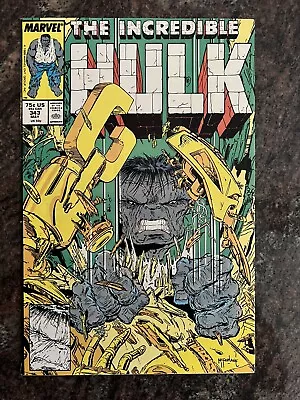 Buy Incredible Hulk # 343 - Todd McFarlane Art! Copper Age Marvel • 11.46£