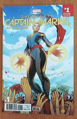 Buy The Mighty Captain Marvel #1 - Marvel Comics 1st Print 2017 Series • 6.99£