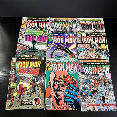 Buy Iron Man Lot Of 9 Issues # 104 146 155 84 145 (2) 167 156  Plus Hero Team Up 28 • 31.98£