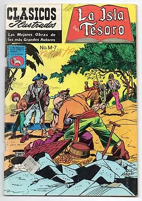 Buy CLASICOS ILUSTRADOS #M-7 La Isla Del Tesoro, La Prensa Comic 1984 • 5.62£