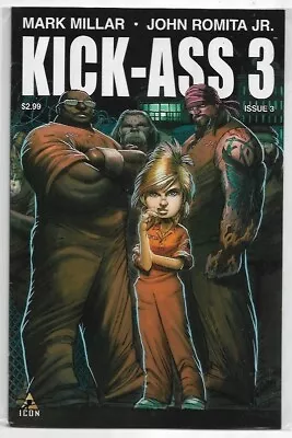 Buy Kick-Ass 3 #3 Mark Millar & John Romita Jr NM (2013) Marvel Icon Comics • 3£
