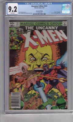 Buy Uncanny X-men #161 (1982) 9.2CGC W/P 'Origin....MAGNETO'' • 52.97£