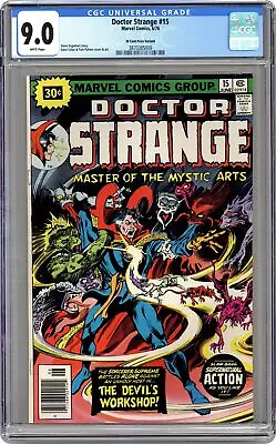 Buy Doctor Strange 30 Cent Variant #15 CGC 9.0 1976 3870385009 • 150.40£