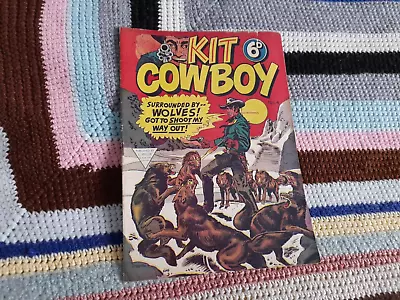 Buy Kit Cowboy No 4 Comic 1950's By L Miller & Son Box 66 • 6.50£