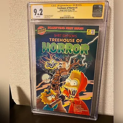 Buy Treehouse Of Horror #1 Signature Collection Bill Morrison CGC Simpsons Comics • 143.40£