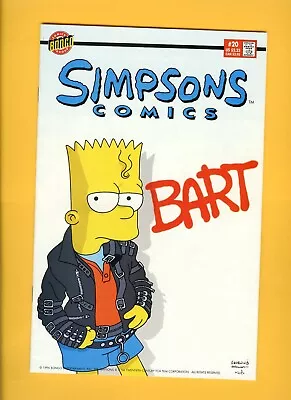 Buy Simpsons Comics #20 (Bongo 1993) VF/NM 9.0 Bart Simpson Michael Jackson Bad • 23.90£