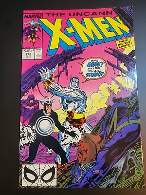 Buy The Uncanny X-Men: # 248 NM 1st Jim Lee, Havok    Marvel D3 • 7.16£
