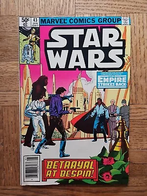 Buy Star Wars #43 Marvel Comics January 1981 • 20.10£