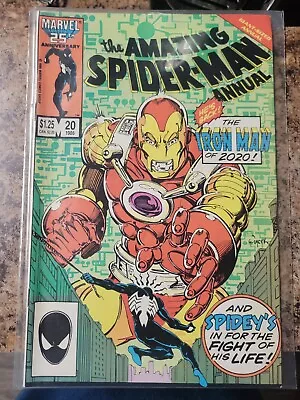 Buy Amazing Spider-Man Annual #20 (1986) Iron Man 2020 Bronze Age Marvel Comics NM  • 9.59£