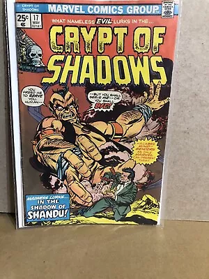 Buy Crypt Of Shadows #17 1975 Marvel Horror • 7.19£