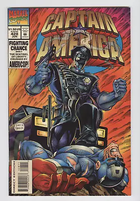 Buy Captain America #428 June 1994 VF First Appearance Of Americop • 4.79£