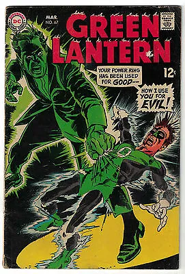 Buy DC Comics GREEN LANTERN Number 67 Now I Use You For Evil! VG+ • 11.99£