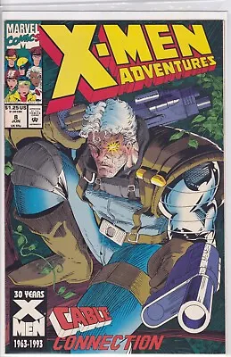 Buy X-Men Adventures #8 1993, 1st App Warpath - Cable Wolverine, Marvel Comics VF+ • 2.99£