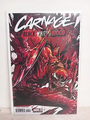 Buy Marvel Comics Carnage Black, White & Blood 1 Checchetto 1:50 Variant Cover 🔥🔥 • 12.50£