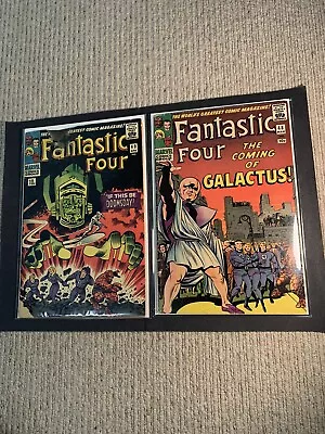 Buy Fantastic Four 48 And 49/ Silver Age Marvel Comics/ See Desc For More Details  • 799£