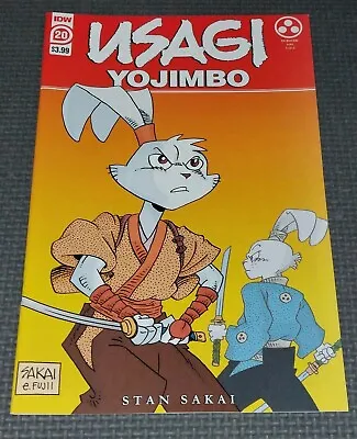Buy USAGI YOJIMBO #20 (2021) 2nd Printing 1st Appearance Yukichi Yamamoto IDW Homage • 11.95£
