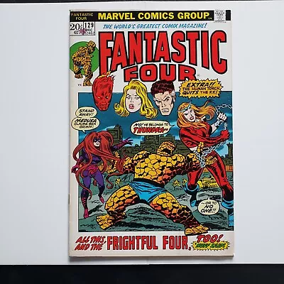 Buy Fantastic Four #129 Vol. 1 (1961) 1972 Marvel Comics  First App Of Thundra! • 37.58£
