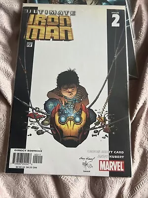 Buy Ultimate Iron Man #2 Comic Marvel 2005 Tony Stark Origin Orson Card Andy Kubert • 5£