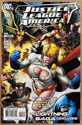 Buy Justice League Of America #10 - Phil Jimenez Variant - First Print - Dc 2007 • 4.19£