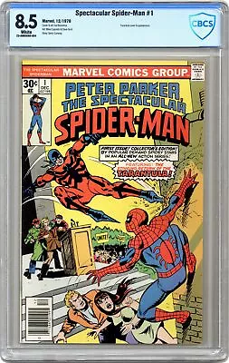 Buy Spectacular Spider-Man Peter Parker #1 CBCS 8.5 1976 23-09B0086-004 • 91.62£