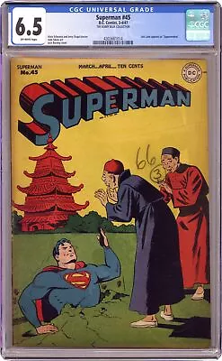 Buy Superman #45 CGC 6.5 1947 4303661014 • 651.47£