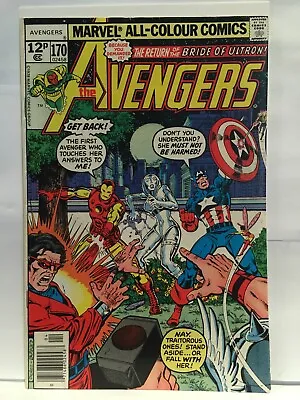 Buy Avengers #170 VF- 1st Print Marvel Comics • 4.50£