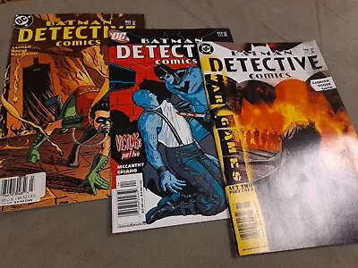 Buy DETECTIVE COMICS ~ LOT Of 3 Comics  #798 802 816 BATMAN  2004 - 05  UNREAD • 7.11£