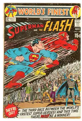 Buy World's Finest #198 4.5 // 3rd Superman Vs The Flash Part One Dc Comics 1970 • 49.87£