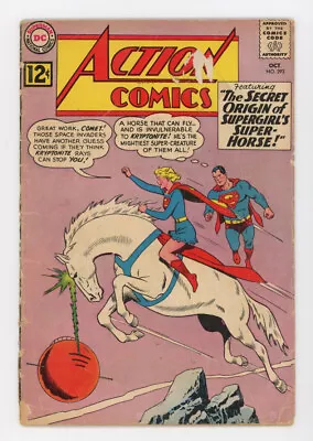 Buy Action Comics 293 Supegirl Super Horse Cover, Cheapest Copy • 6.40£