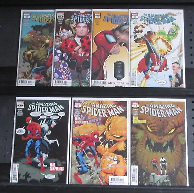 Buy Amazing Spider-Man #37 38 39 40 41 42 43 (2018 Series) Main Covers Set Of 7 • 24.22£