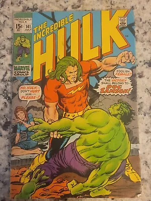 Buy MARVEL The Incredible Hulk #141 1st App Doc Sampson 1971 KEY MVS INTACT 🔑 • 70.34£