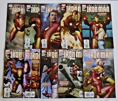 Buy Iron Man (2005) 21 Issue Comic Run #1-25 Marvel Comics • 52.12£