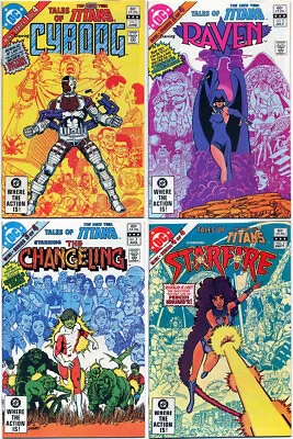 Buy Tales Of The New Teen Titans #1 #2 #3 #4 (dc 1982) Near Mint First Prints • 29.99£