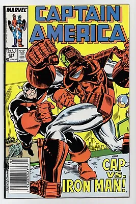 Buy Captain America #341 Newsstand Marvel (1988) 1st App Lemar Hoskins Battlestar • 11.10£