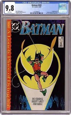 Buy Batman #442 CGC 9.8 1989 4237999007 1st App. Tim Drake As Robin • 72.83£