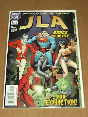 Buy Justice League Of America #91 Vol 3 Nm (9.4) Jla Dc Comics February 2004 • 2.99£