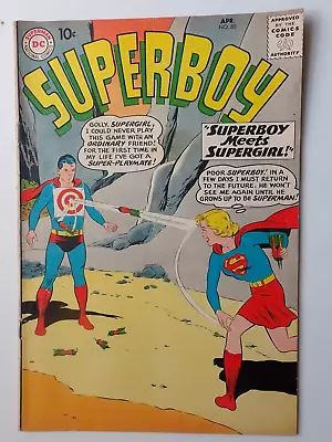 Buy 1960 Superboy # 80 DC Comic Book   Superboy Meets Supergirl   Very Nice ! • 154.17£