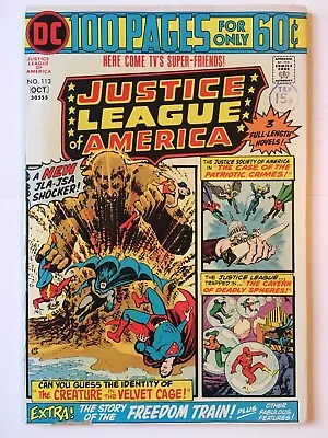 Buy Justice League Of America #113 FN/VFN (7.0) DC ( Vol 1 1974)  • 25£